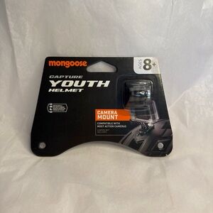 Capture Youth Helmet with Camera Mount - Black